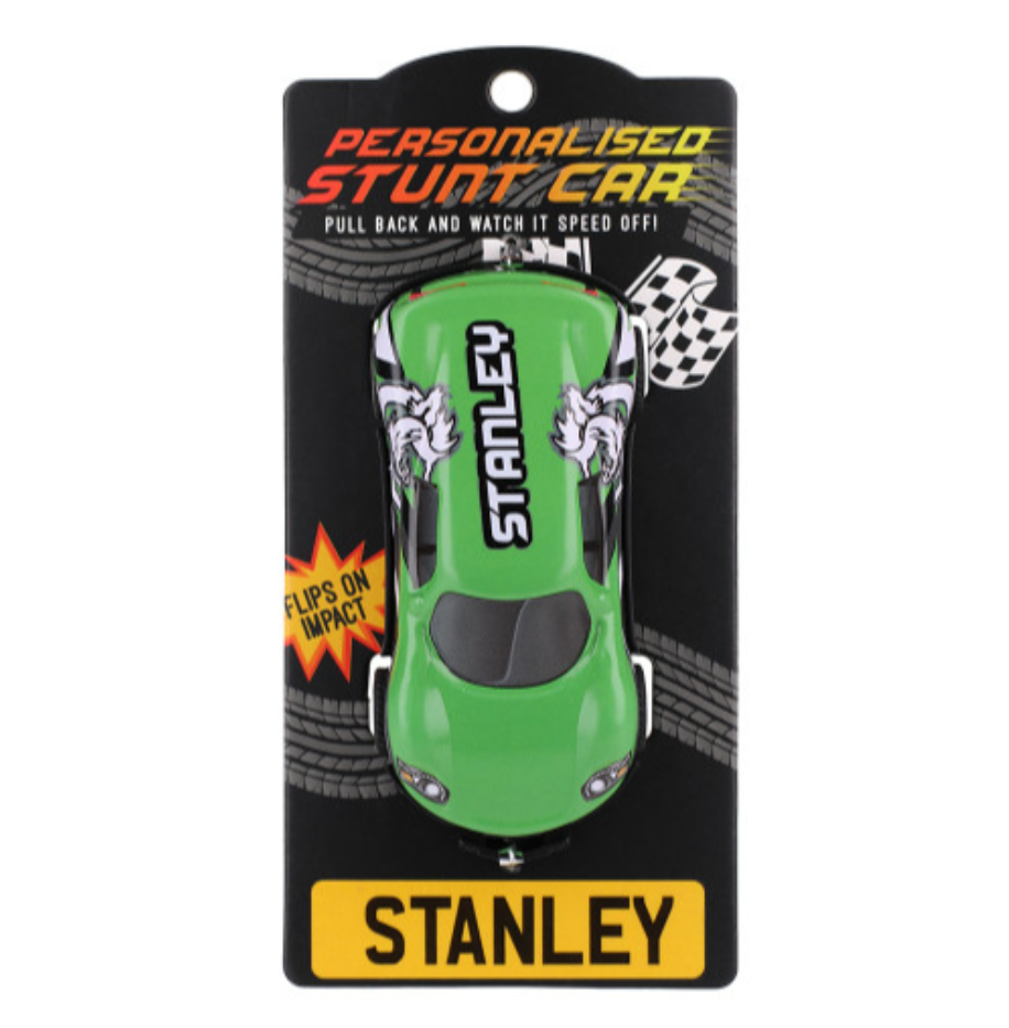 Personalised Toy Car - Names starting with R-Z