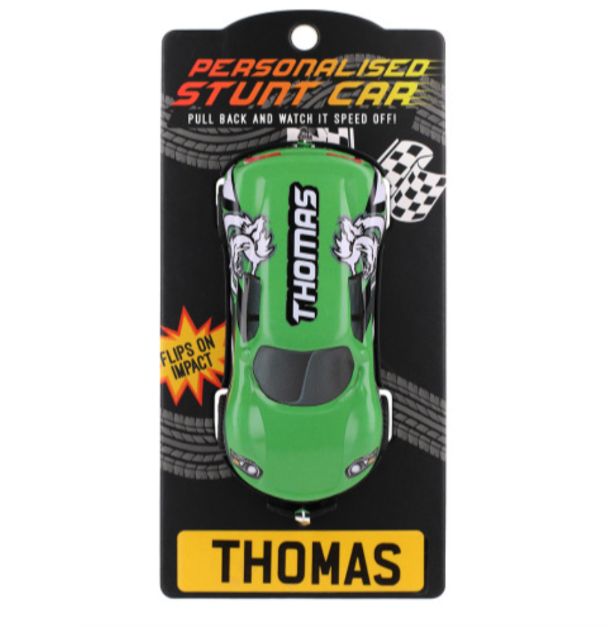 Personalised Toy Car - Names starting with R-Z