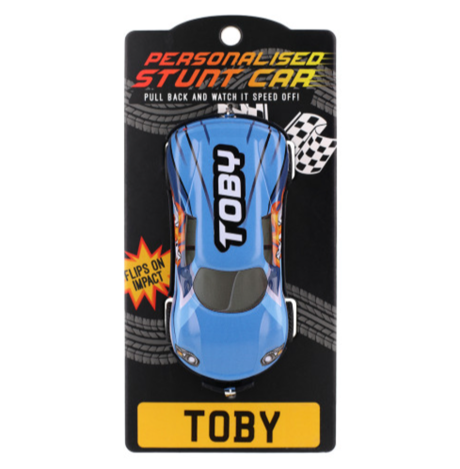 Personalised Toy Car - Names starting with R-Z