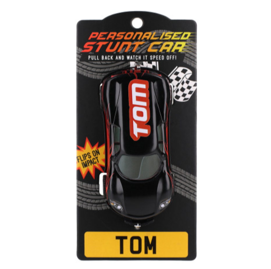 Personalised Toy Car - Names starting with R-Z