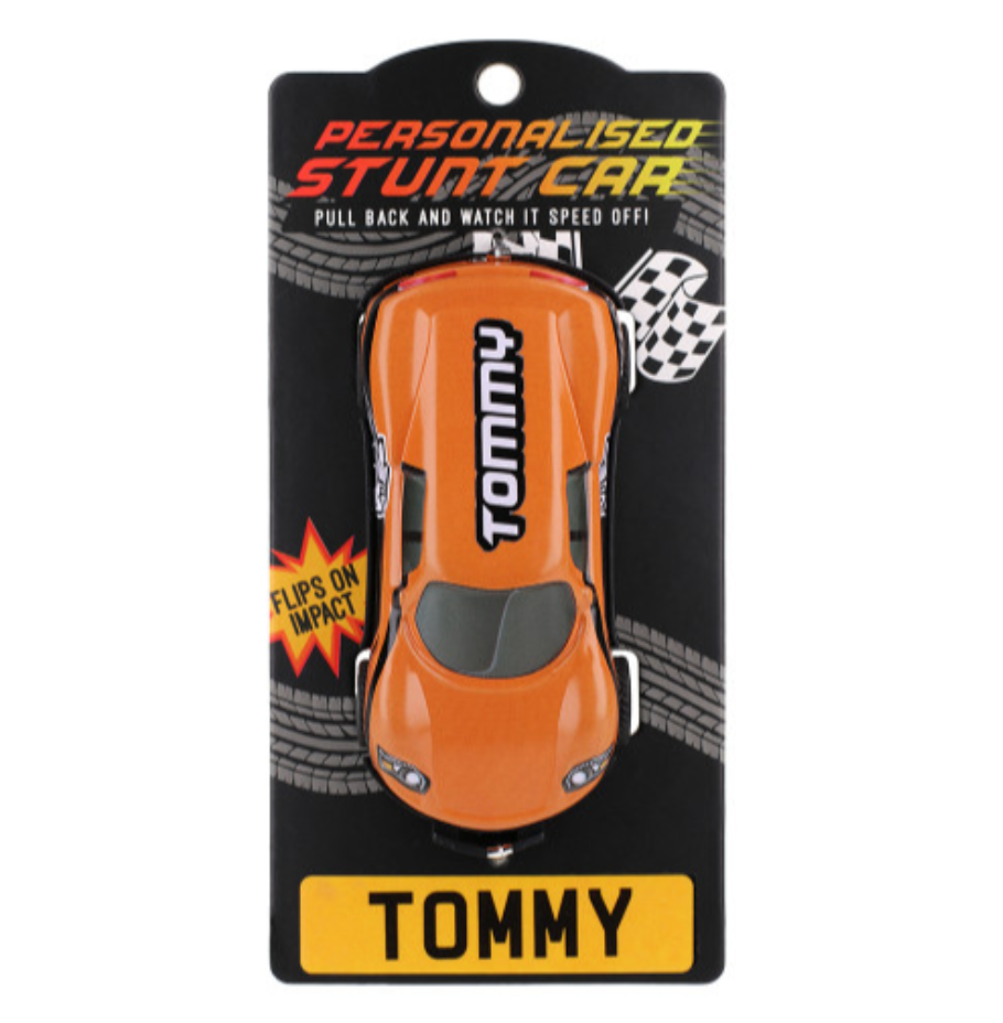 Personalised Toy Car - Names starting with R-Z