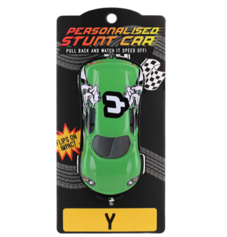 Personalised Toy Car - Names starting with R-Z