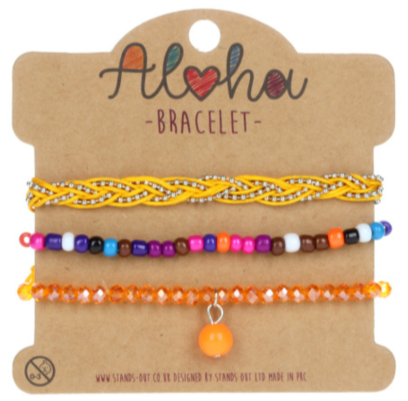 Aloha Collection - Red, Orange, Yellow & Gold