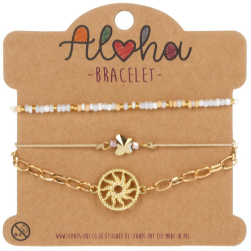 Aloha Collection - Red, Orange, Yellow & Gold
