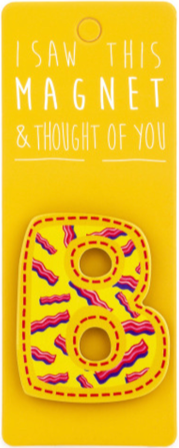 I Saw This Magnet - Initials