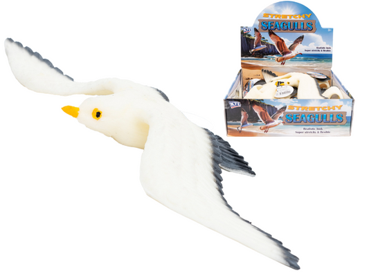 Stretchy Seagull 25cm