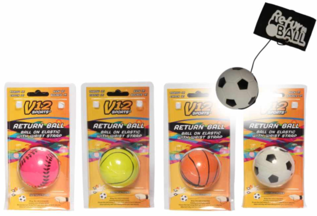 Return Ball with Strap