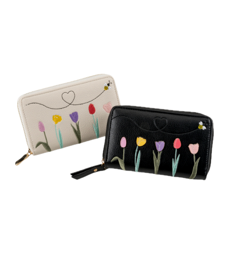 Tulip Applique Purse