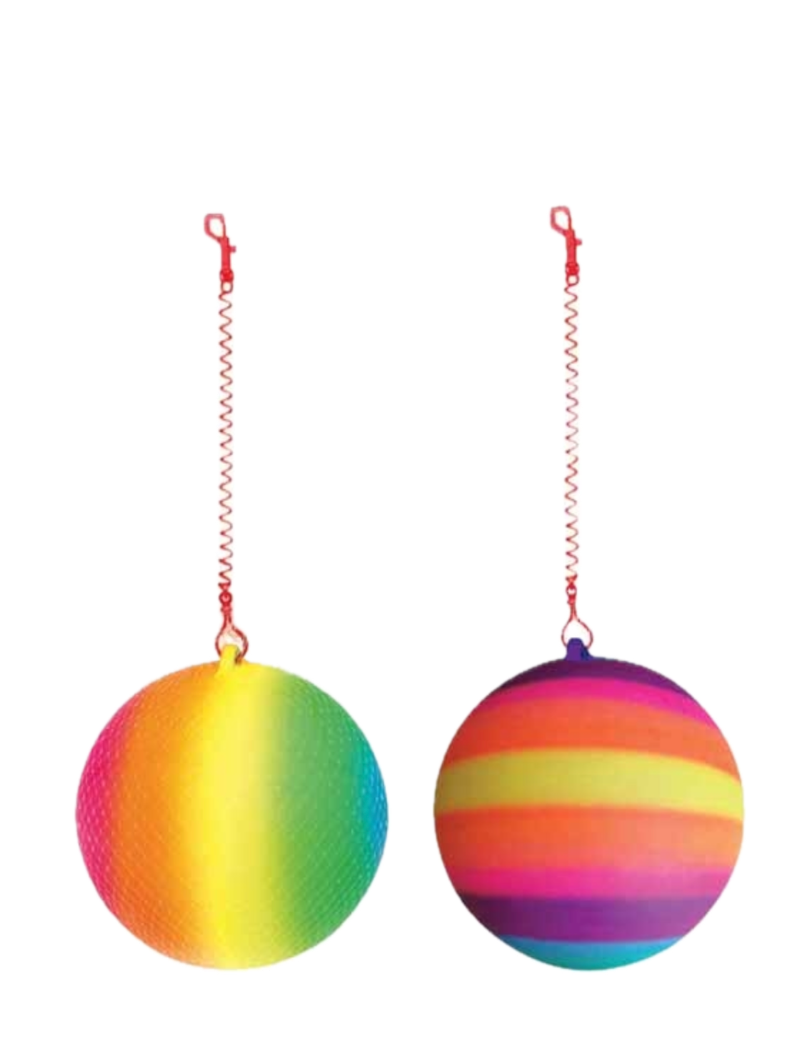 Ball on a Cord - Rainbow