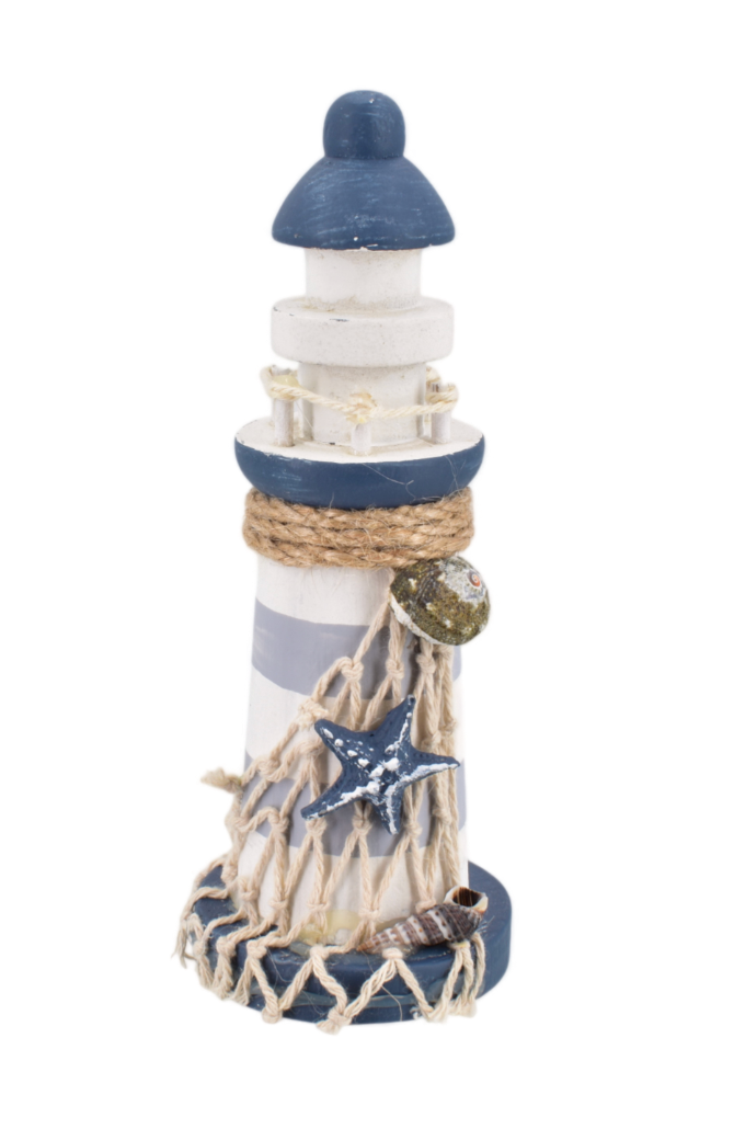 Wooden Lighthouse - 15cm
