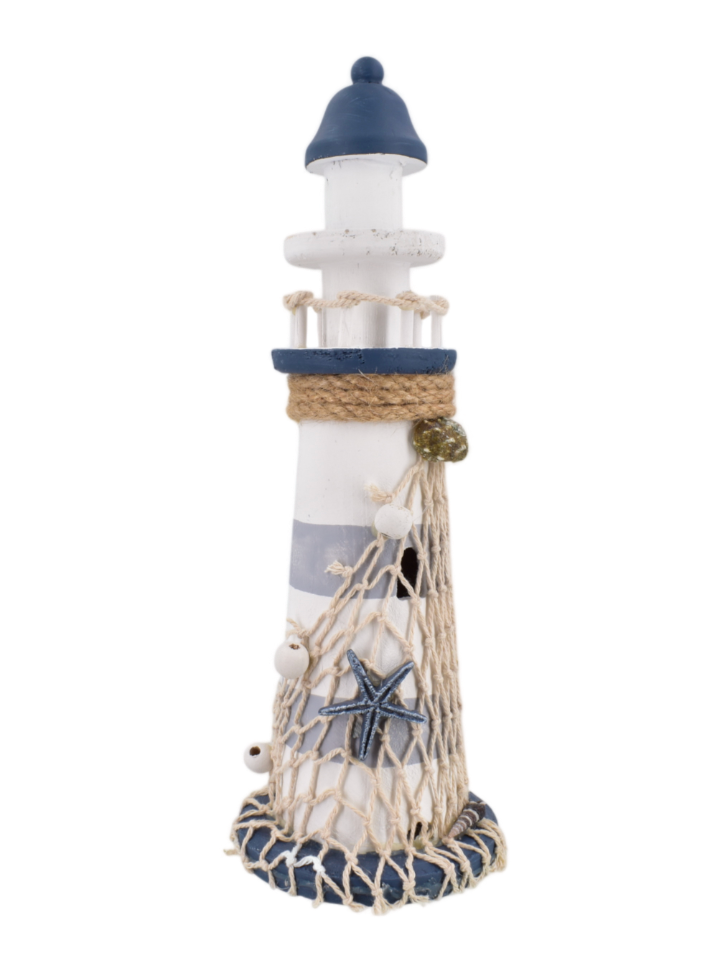 Wooden Lighthouse - 28cm