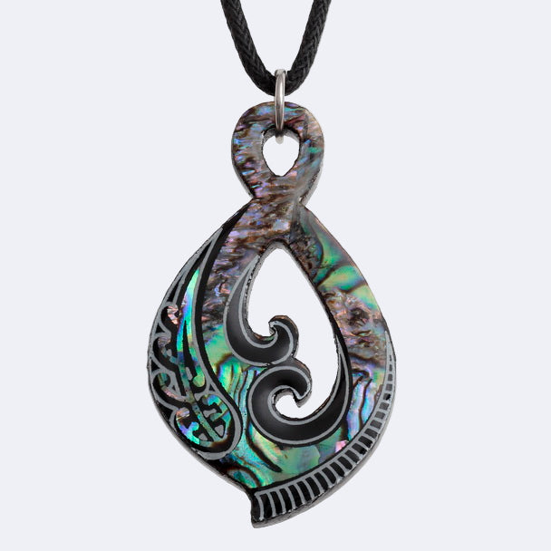 Maori pikorua twist necklace