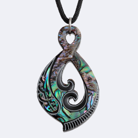 Maori pikorua twist necklace