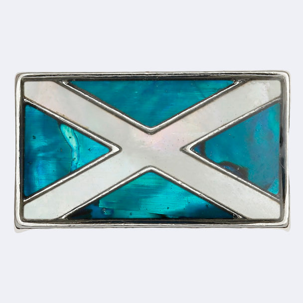 St. Andrew's flag pin badge