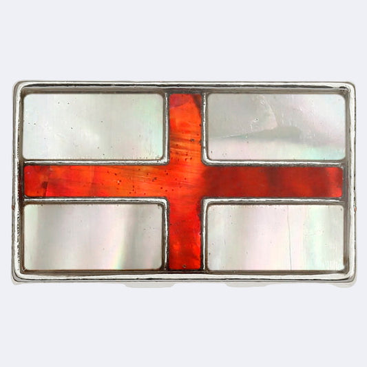 St George’s flag pin badge