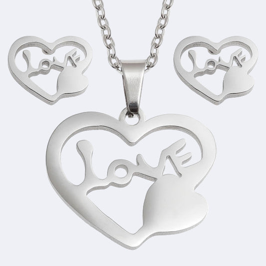 Love heart set