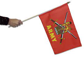 Hand Waving Flag (Assorted Designs)