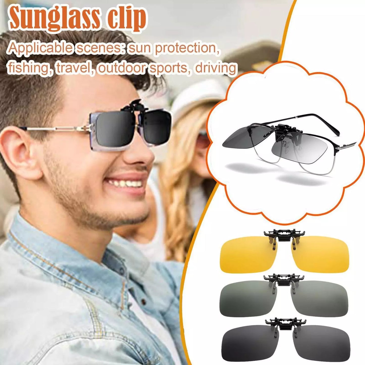 Clip-on Sunglasses