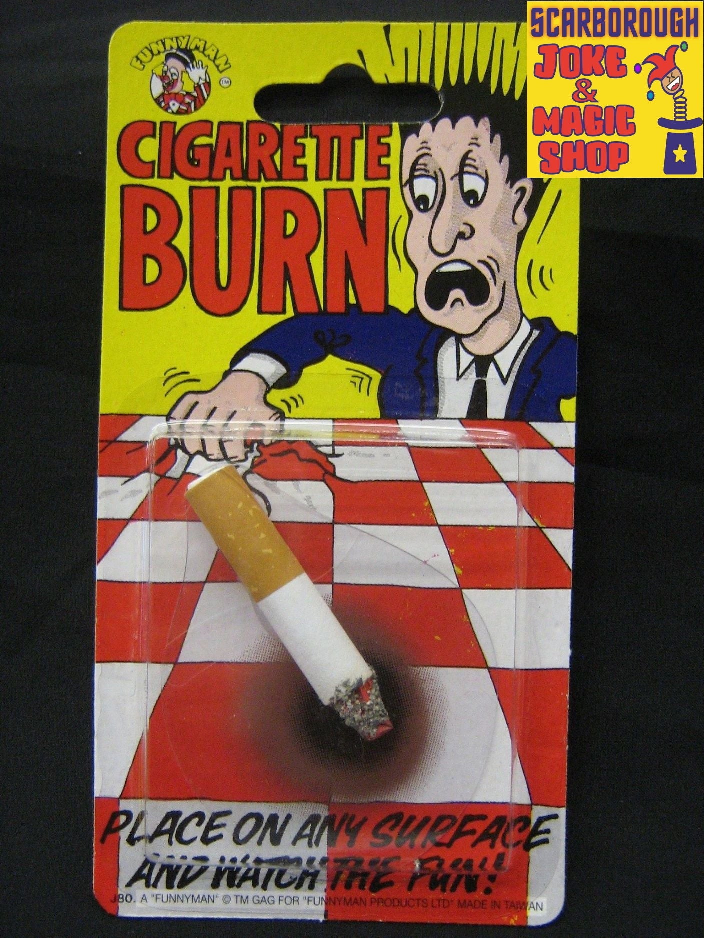 fake burning cigarette Create Edible Cigarettes for Halloween Parties Cool Prop and Prize Make that costume really pop Zugar Land Realistic Looking Fake