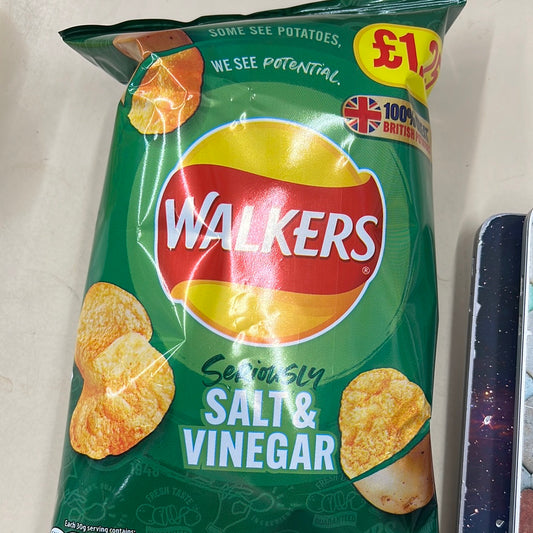 Walkers Salt and Vinegar