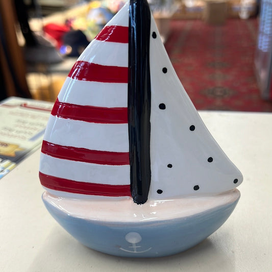 Ceramic Sailboat -Small