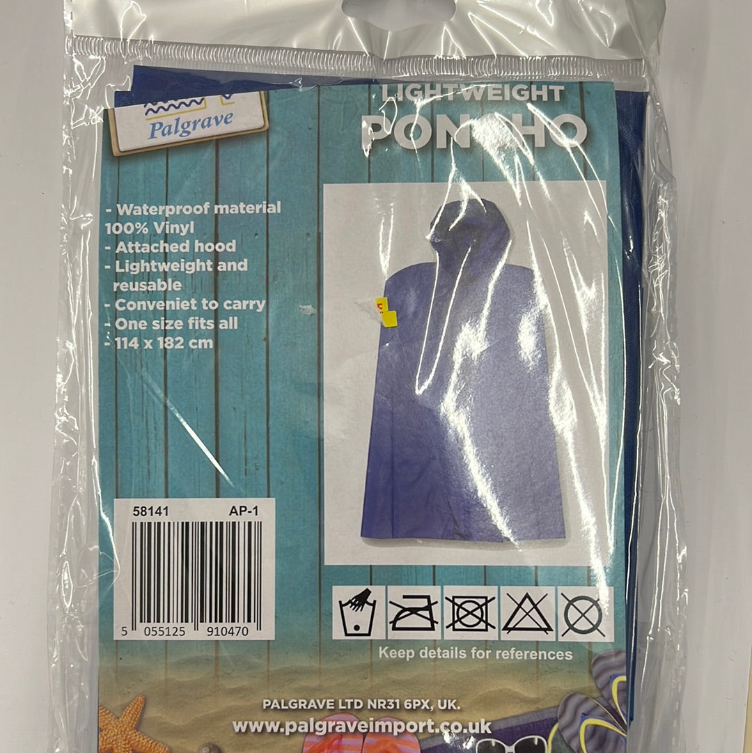 Adult Lightweight Poncho