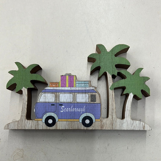 Camper wooden sign