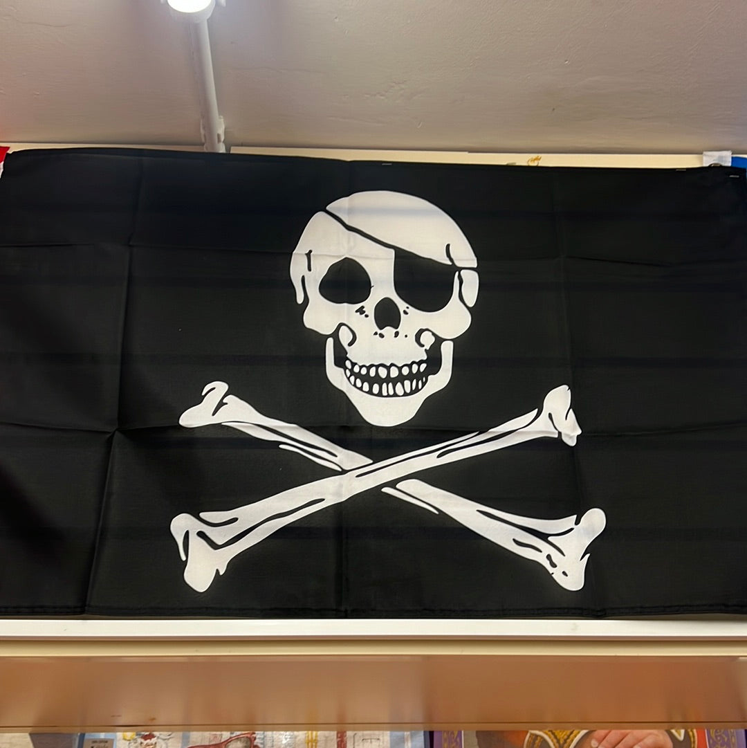 Pirate Skull & Crossbones Flag