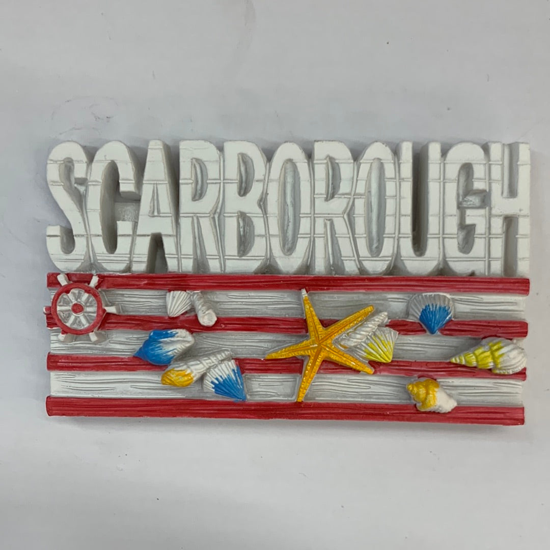 Scarborough stripe magnet