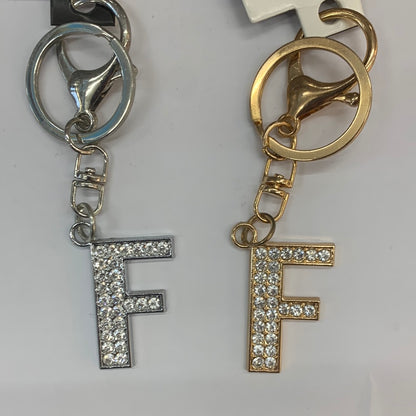 Charm Keyring Collection - Initials