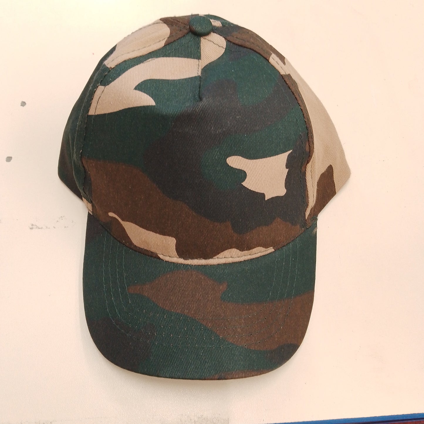 Baseball cap camo