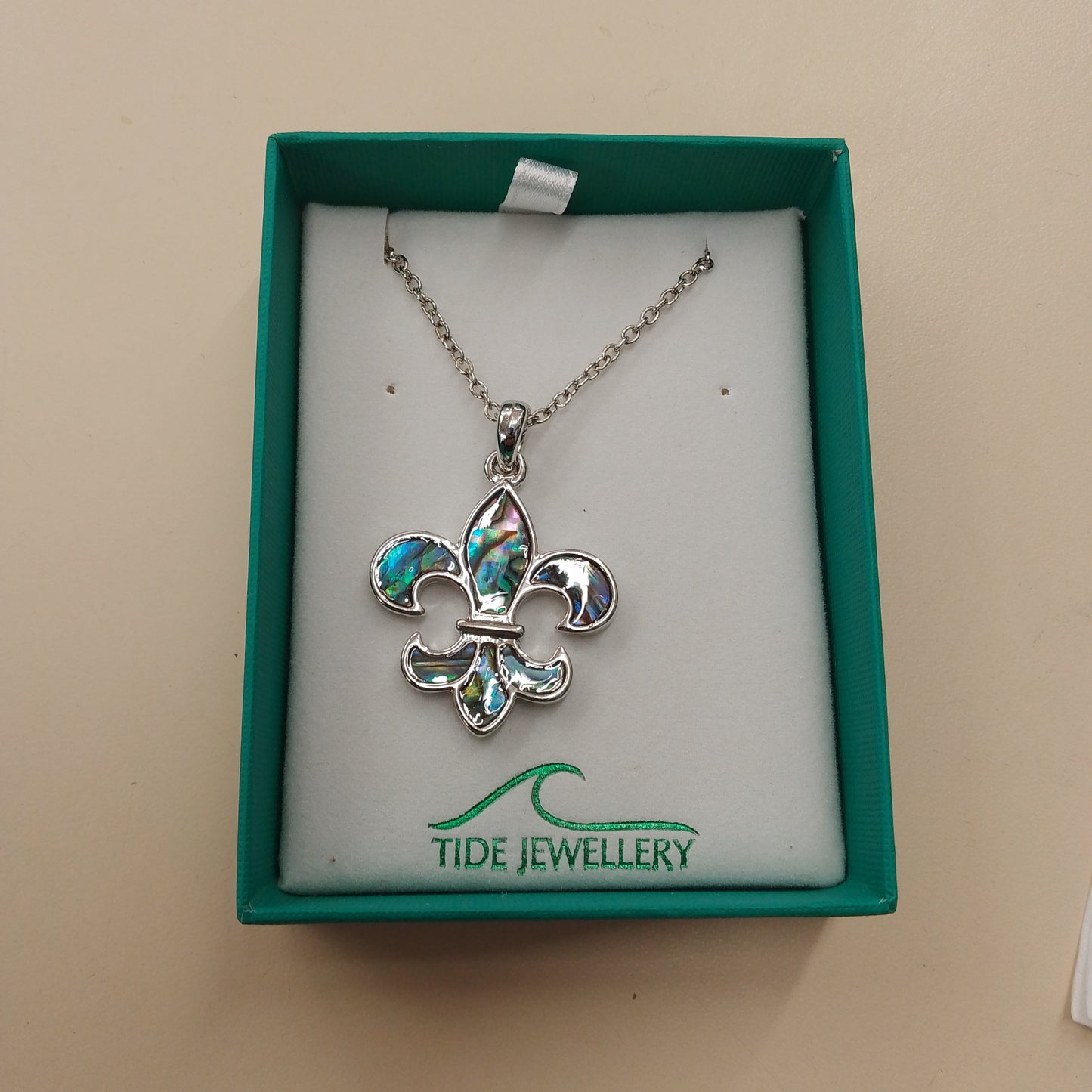 Fleur de lys necklace