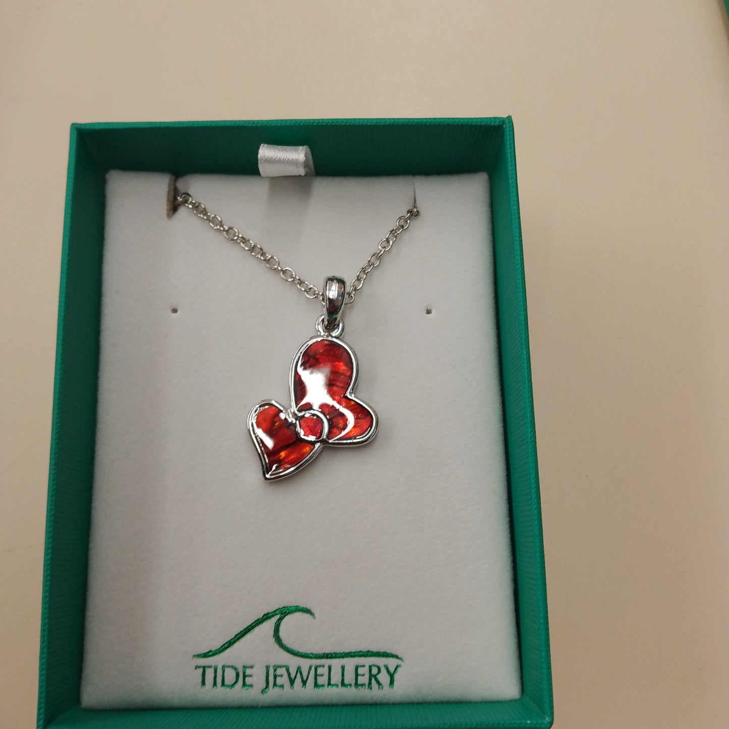 Two hearts necklace