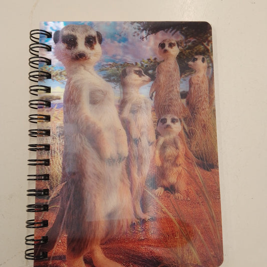 3D Jotter - Meerkats