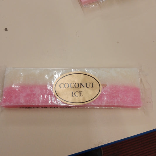 Nougat coconut ice