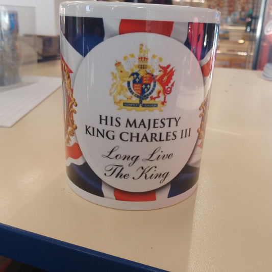 King Charles mug