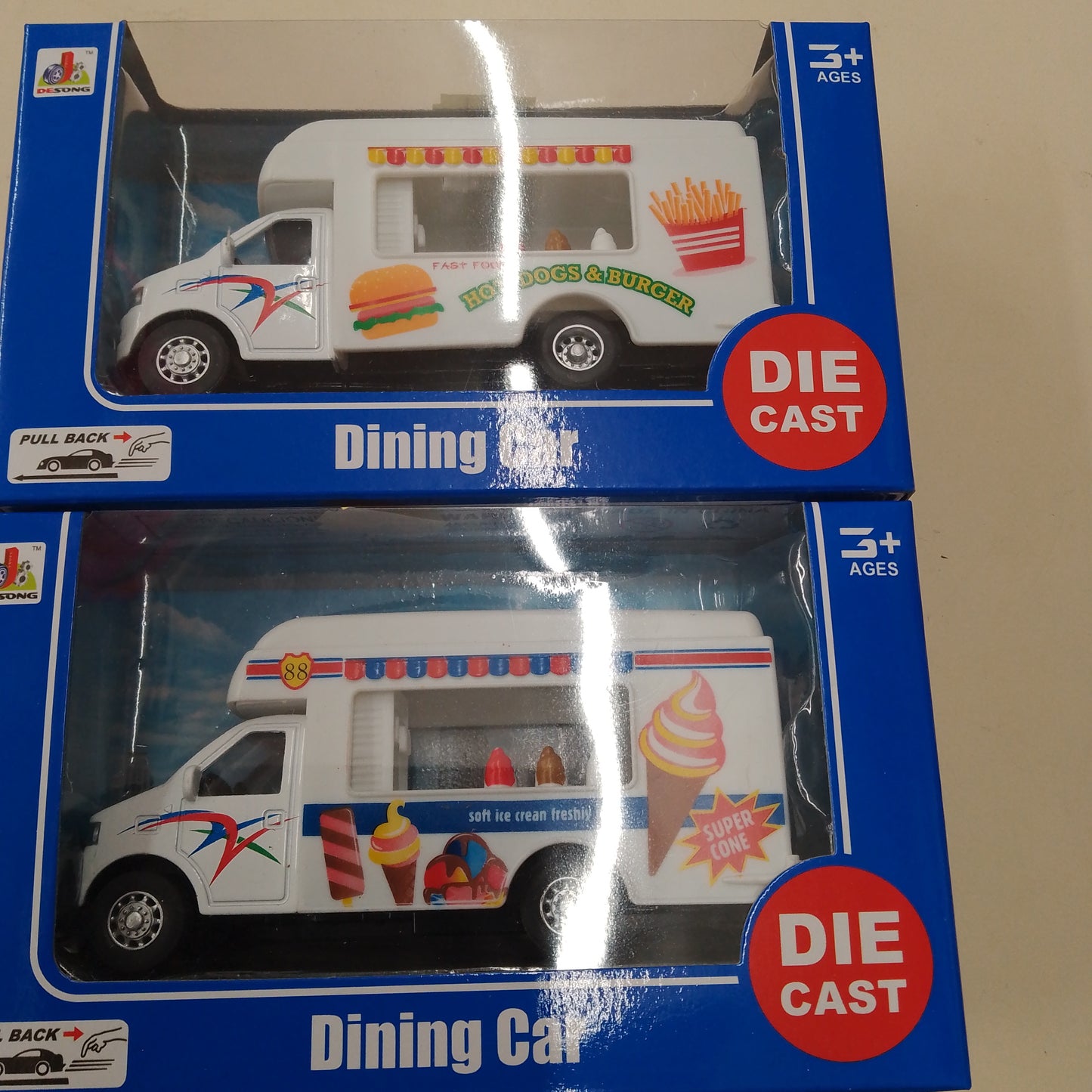 Dining vehicle various