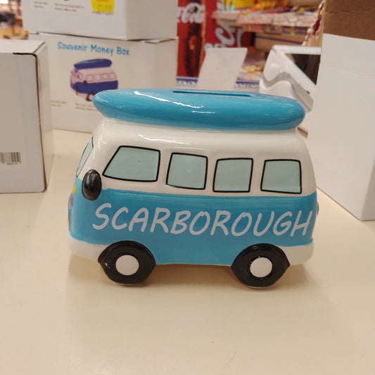 Money box blue van