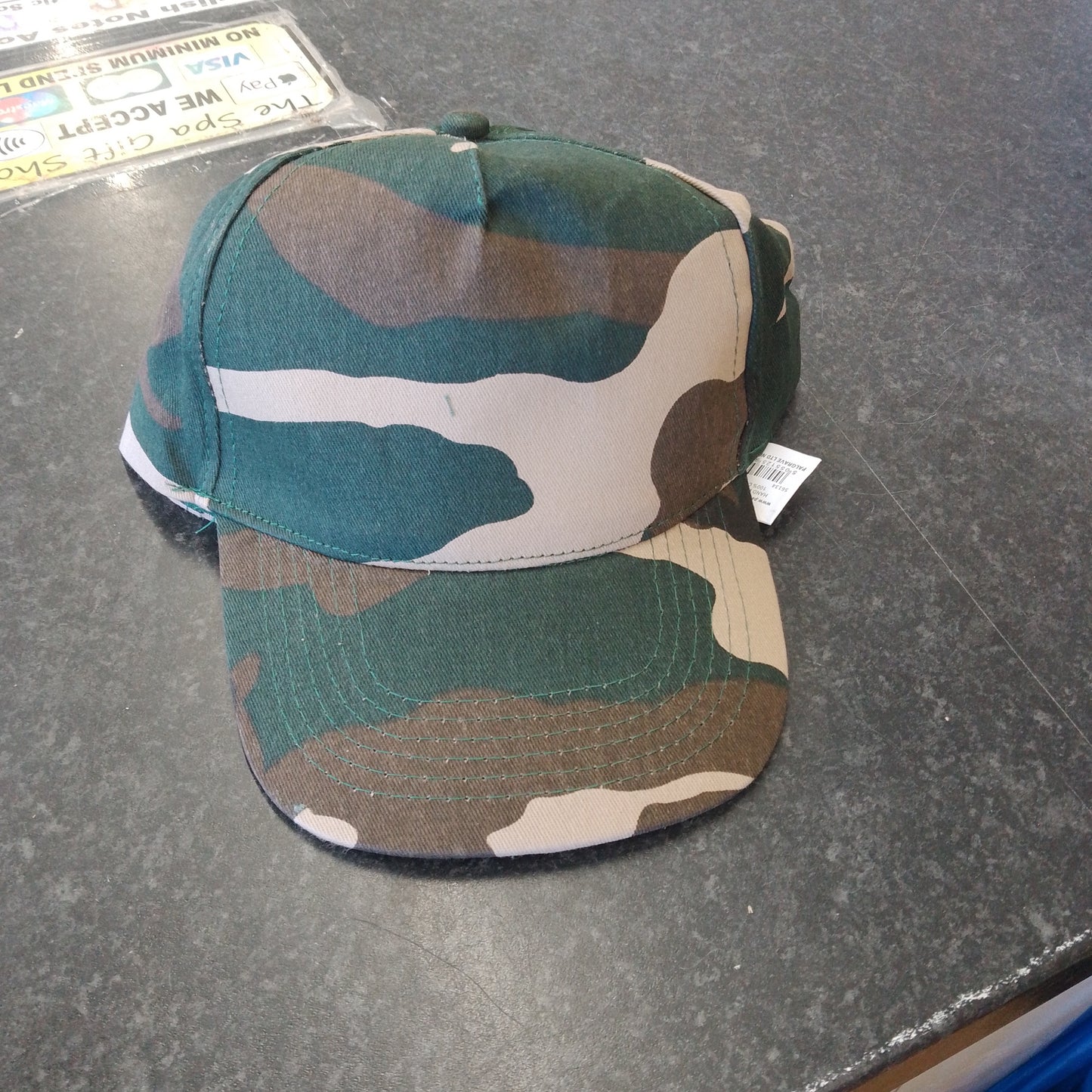 Baseball cap camo