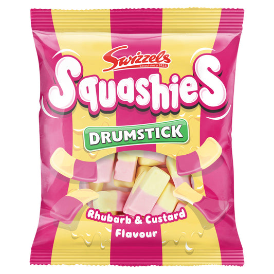 Drumstick Squashies Rhubarb & Custard Bag