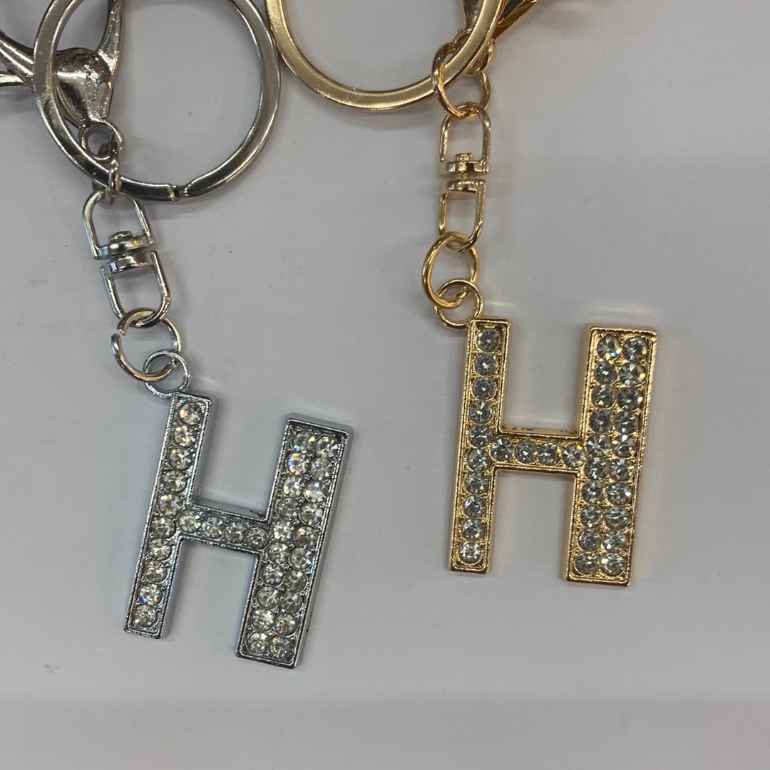 Charm Keyring Collection - Initials