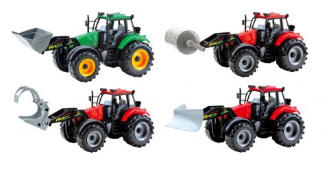 Large Tractor with Attachment