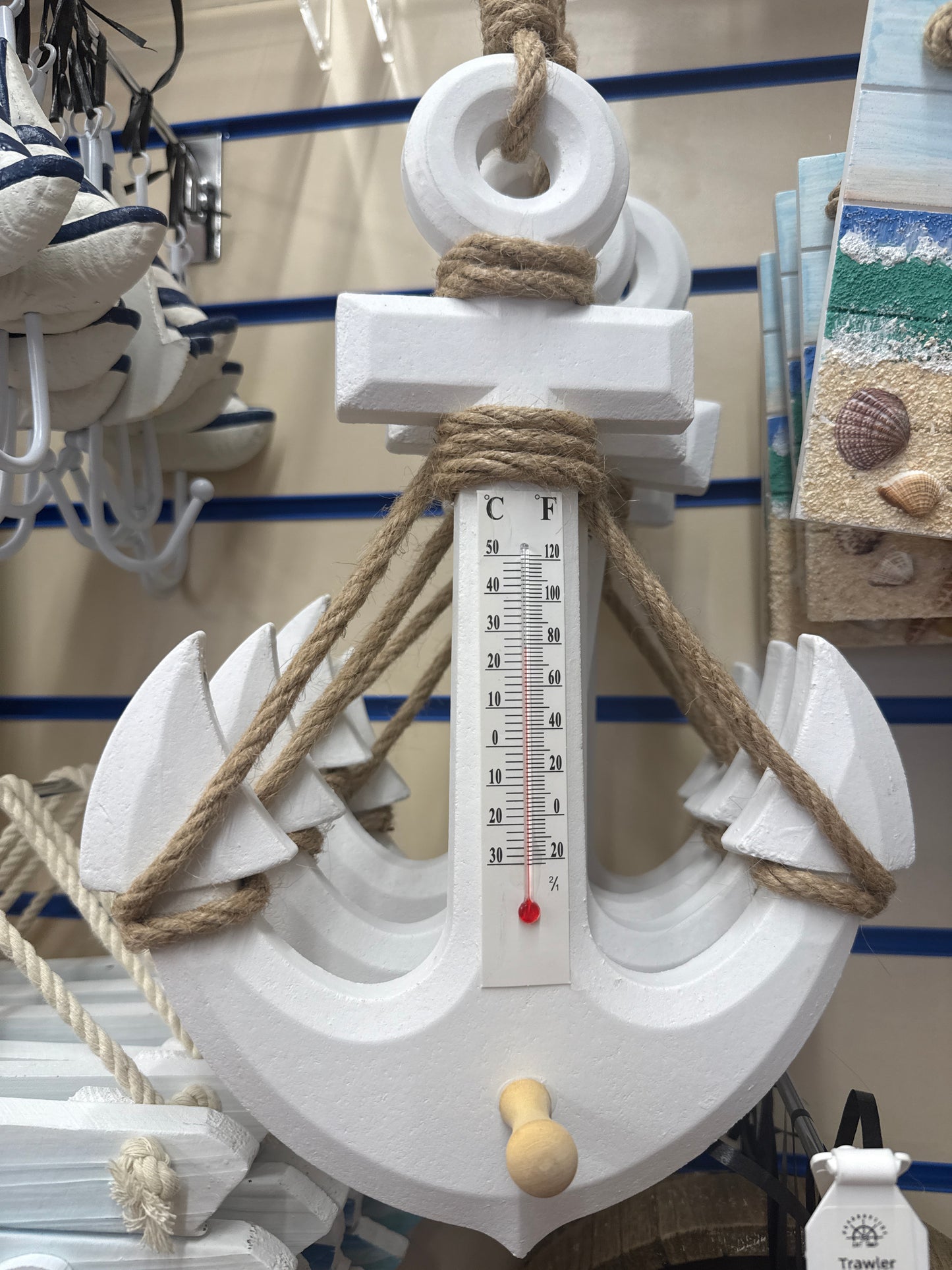 Ship Anchor Thermometer