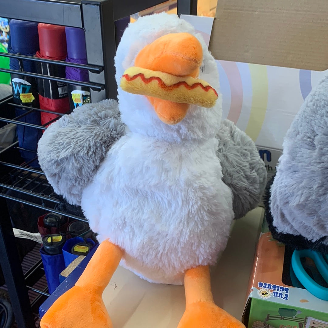 Small Seagull With Chip Plush