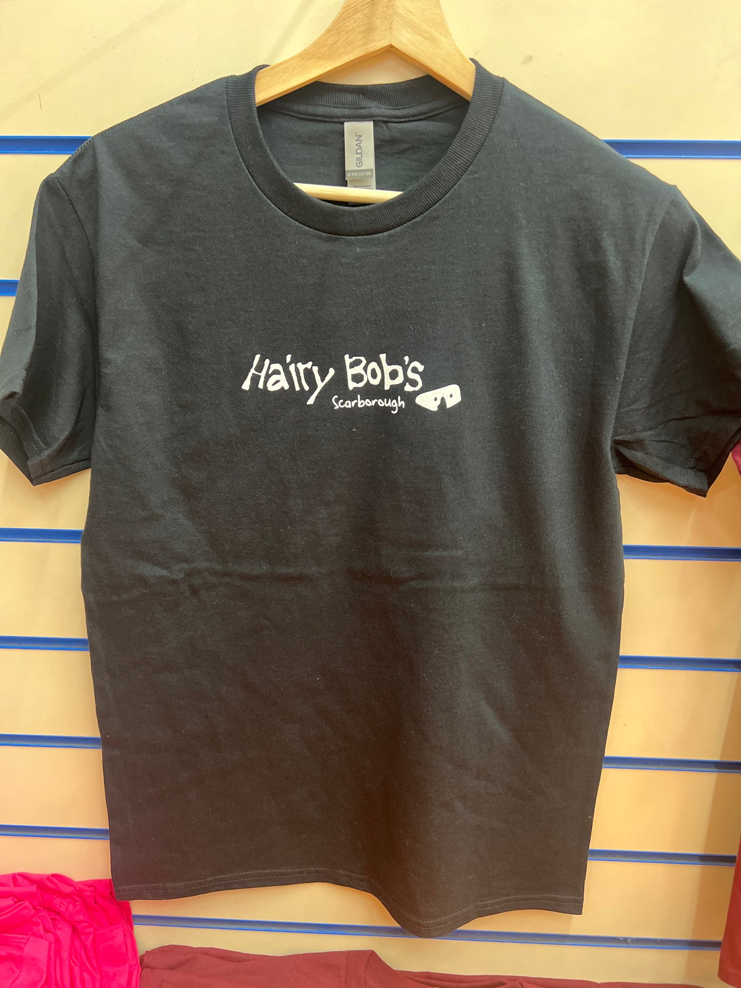 Hairy Bob's T-Shirt ~ Black