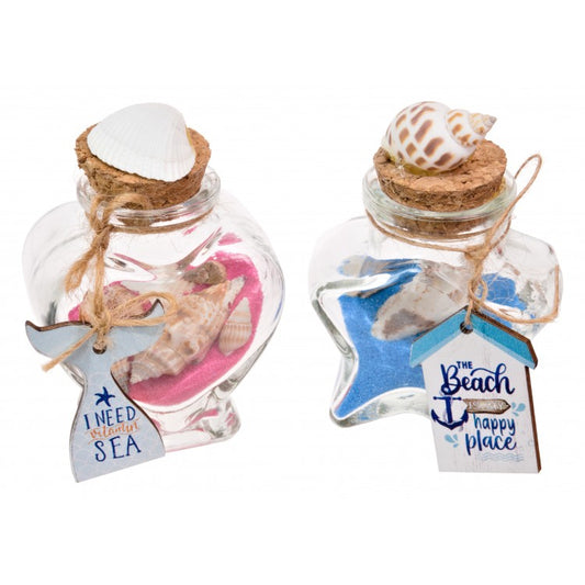 Beach in a Bottle Pink & Blue Sand