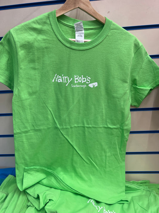 Hairy Bob's T-Shirt ~ Lime