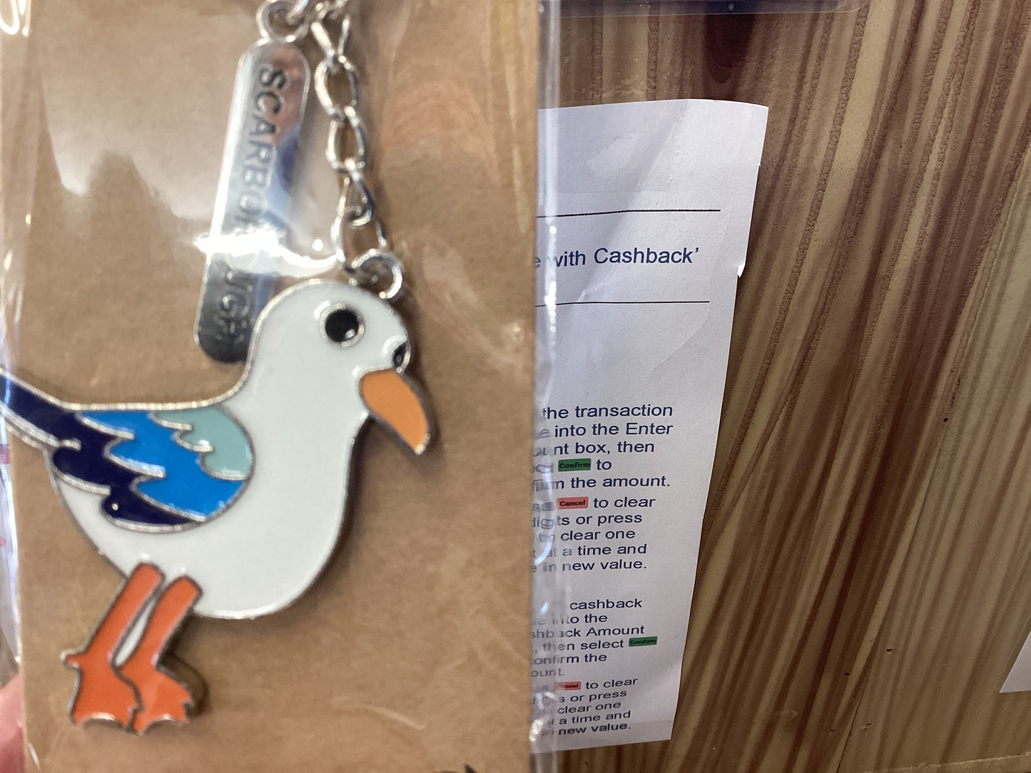 Scarborough Seagull Keyring