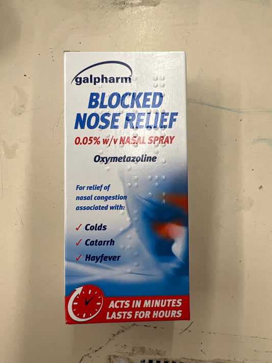Blocked Nose Spray