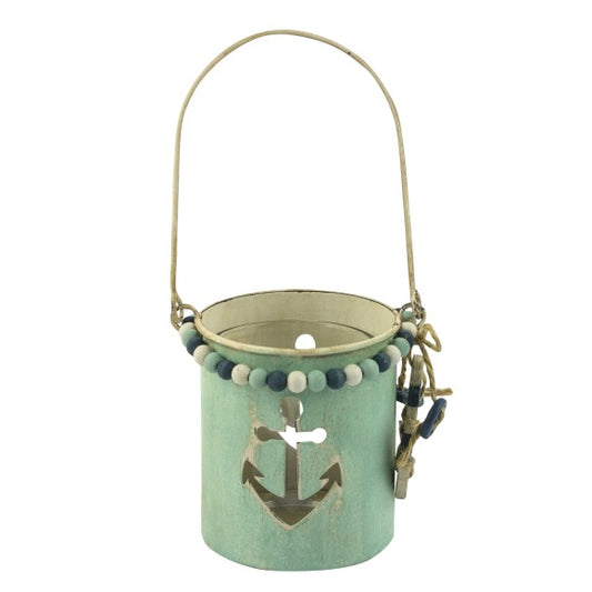 Metal Tealight Holder with Anchor